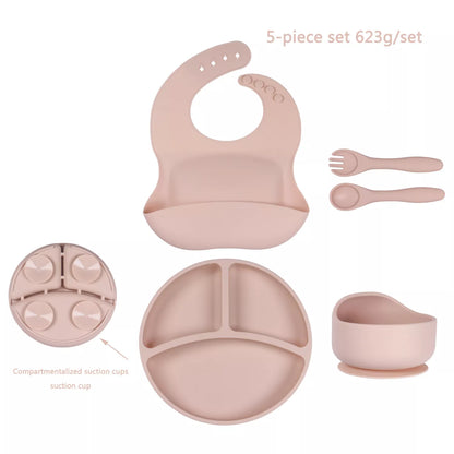Silicone Baby Feeding Set