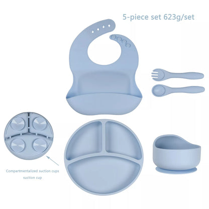 Silicone Baby Feeding Set