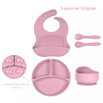 Silicone Baby Feeding Set